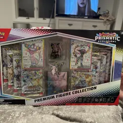 Pokemon TCG SV8.5 Prismatic Evolutions Premium Figure Collection Box Sealed New - Image 1