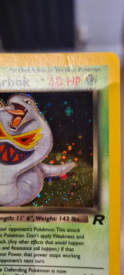 Dark Arbok 2/82 | Team Rocket | Holo Pokemon Card HP - Image 3