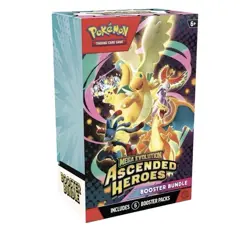 4x Pokemon TCG Mega Evolution Ascended Heroes Booster Bundle PRESALE - Image 1