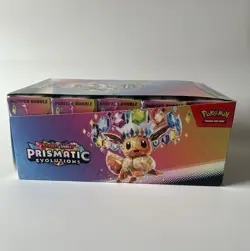 Pokemon TCG Prismatic Evolutions Booster Bundle x10 Display Case 💎 Unsealed - Image 3