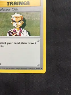 Pokemon Cards: Base Set 1st Edition Uncommon: Professor Oak 88/102 - Image 4