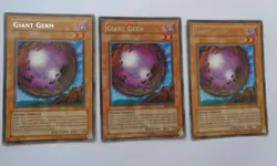 Playset: 3x Giant Germ MRL-085 (Rare, Unlimited, Played / MP) Yugioh - Image 1