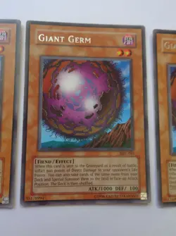 Playset: 3x Giant Germ MRL-085 (Rare, Unlimited, Played / MP) Yugioh - Image 4