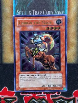 Yugioh Chiron The Mage FET-EN021 Ultimate Rare LP - Image 1
