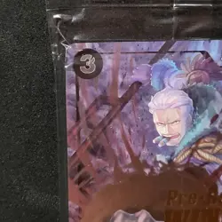 One Piece Smoker P-025 Stamped Promo Foil Winner ENG English Sealed NM - Image 2