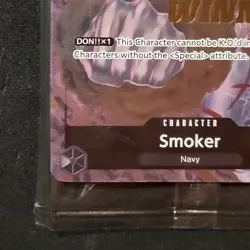 One Piece Smoker P-025 Stamped Promo Foil Winner ENG English Sealed NM - Image 5