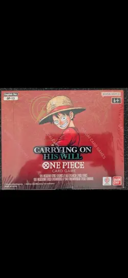 One Piece Card Game OP13 Carrying on His Will Booster Box English! Brand New! - Image 1