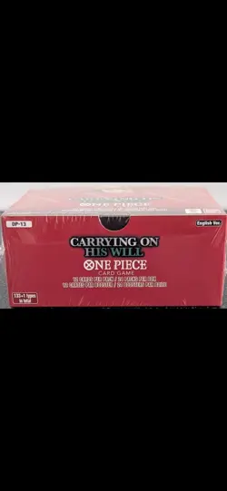 One Piece Card Game OP13 Carrying on His Will Booster Box English! Brand New! - Image 2