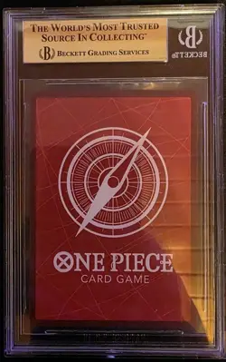 One Piece TCG OP01-060 Donquixote Doflamingo L ALT ART Japanese BGS Pristine 10 - Image 2