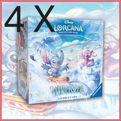 Disney Lorcana TCG: Winterspell Illumineer's Trove Case (4 Troves) ❄ 2/20 - Image 1