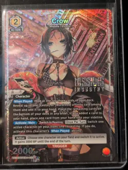 Crow Alternate Art Foil - UE14BT/NIK-1-021 NM - Union Arena - Image 1