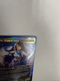 Yuna Hope Of Spira Borderless Chocobo Foil Card #0571 MTG LP - Image 3