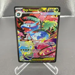 Mega Venusaur EX SIR 177/132 Mega Evolution English Pokemon TCG Mint/NM Card - Image 1