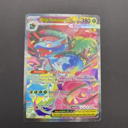 Mega Venusaur EX SIR 177/132 Mega Evolution English Pokemon TCG Mint/NM Card - Image 5