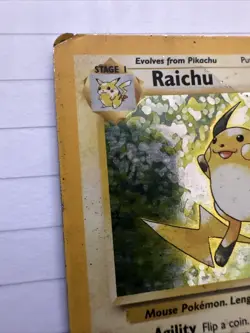 Raichu Holo | 14/102 | Used | Base Set | Pokemon Card / 80 HP - Image 4