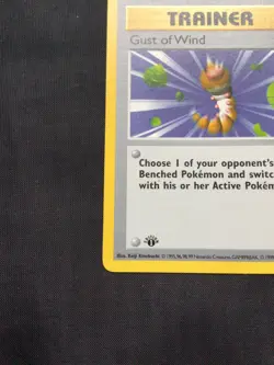 Pokemon Cards: Base Set 1st Edition Common: Gust of Wind 93/102 - Image 5