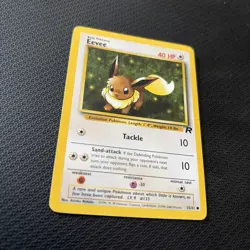 Eevee - Team Rocket Pokemon Card Set 55/82 Regular - Vintage WOTC n mint - Image 2