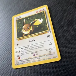 Eevee - Team Rocket Pokemon Card Set 55/82 Regular - Vintage WOTC n mint - Image 3