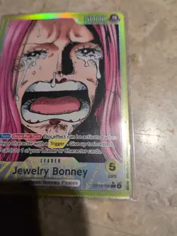 One Piece TCG OP13-100 Jewelry Bonney Alt Art Leader AA Card Game CCG English - Image 5