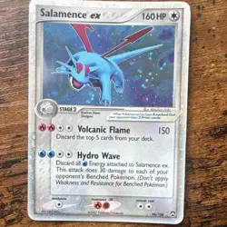 Salamence ex 160HP EX Power Keepers 96/108 Rare Holo Pokemon Card 2007 - Image 5