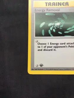 Pokemon Cards: Base Set 1st Edition Common: Energy Removal 92/102 - Image 5