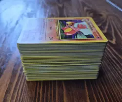 WOTC Base to 2008 160+ Vintage Pokemon card bundle - Image 1