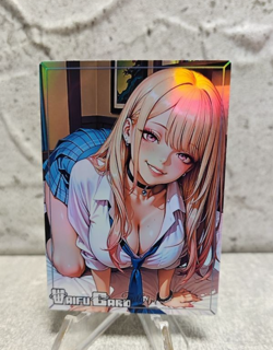 Marin Kitagawa Trading Card Waifu Goddess Story Anime Girl holo Karte Manga Full - Image 1