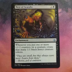 1x Nest of Scarabs Amonkhet Regular MTG Magic Card Uncommon (D) - Image 1