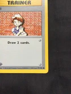 Pokemon Cards: Base Set 1st Edition Common: Bill 91/102 - Image 4