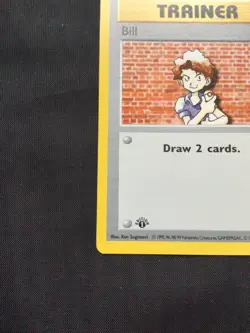 Pokemon Cards: Base Set 1st Edition Common: Bill 91/102 - Image 5