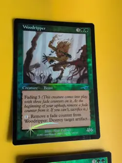 Woodripper x2 Beast MTG 2 card. OLD VINTAGE FOIL. NEMESIS. - Image 4
