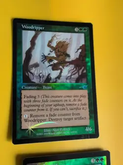 Woodripper x2 Beast MTG 2 card. OLD VINTAGE FOIL. NEMESIS. - Image 5