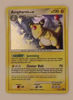 Ampharos 1/17 Scale Holo Rare Pokemon Card Pop Series 7 - Image 1