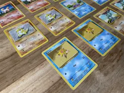 1999 Pokemon Unlimited Base Set Bundle Common Uncommon 9 Unique Cards 17 Total - Image 5