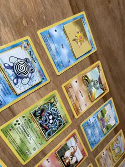 1999 Pokemon TCG Unlimited Base Set Bundle Common Uncommon 29 Unique Cards GC - Image 3