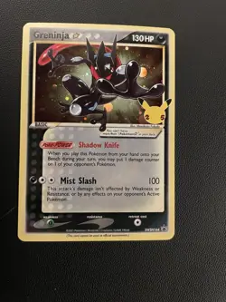 Greninja Gold Star SWSH144 Pokemon SWSH: Sword & Shield Promo Card (f) - Image 1