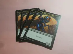 Steadfast Sentinel Token x4 MTG Hour of Devastation Black Common Token Creature - Image 1
