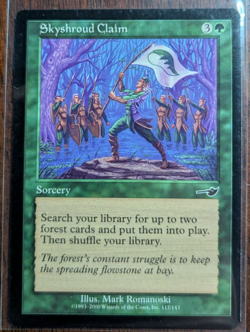 MTG Skyshroud Claim - Scourge - Regular - NM - Image 1