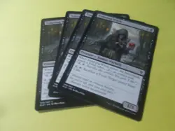 Tempting Witch x4 MTG Throne of Eldraine Black Common Creature NM - Image 1