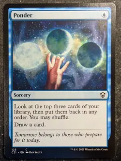 Ponder - Commander 2021 (MTG) - Image 1