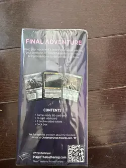 Standard Challenger Decks 2020 - Final Adventure MTG Brand New Sealed - Image 3