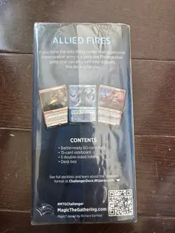 Standard Challenger Decks 2020 - Allied Fires MTG Brand New Sealed - Image 3