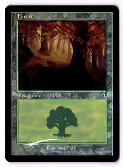 Forest () (Retro Frame) 296 Innistrad Remastered Foil NM - Image 1