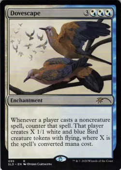 MTG Dovescape (95) | NM | Secret Lair Ornithological Studies {SLD} - Image 1