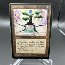 MTG Magic the Gathering English Zuran Orb 1995 Ice Age HP - Image 1