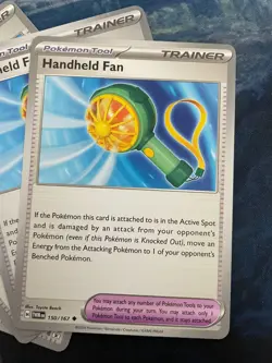 4x Pokemon TCG Handheld Fan 150/167 Sv06: Twilight Masquerade Playset Regular - Image 2