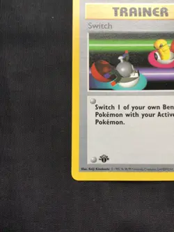 Pokemon Cards: Base Set 1st Edition Common: Switch 95/102 - Image 5