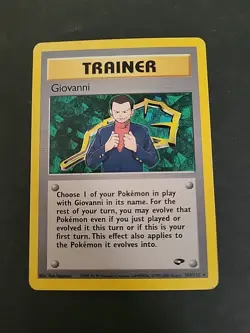 DMG Pokemon Card - Giovanni Gym Challenge 104/132 Non Holo Rare - Image 1