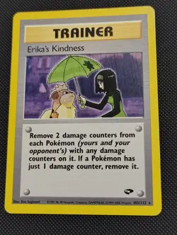 Pokemon TCG Erika's Kindness 103/132 Gym Challenge Unlimited - Image 1