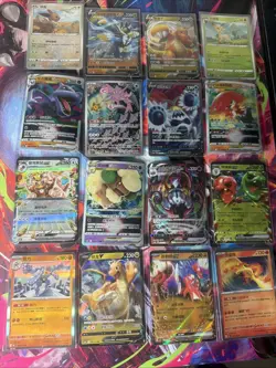 Pokemon 16 Card Lot nm V Max Mega Amazing Ex HOLO Rare Hits Only F48 - Image 1